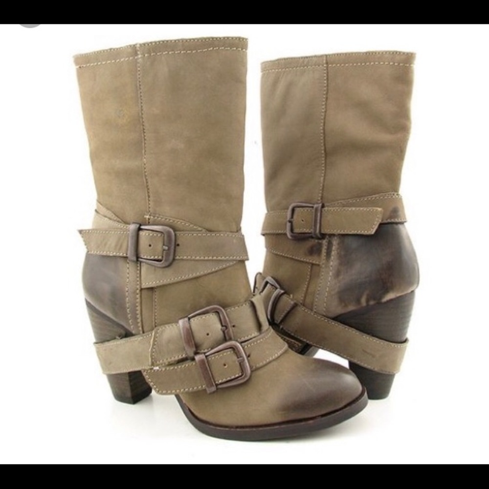 Steve Madden Freeway Booties Size 6.5 - image 1